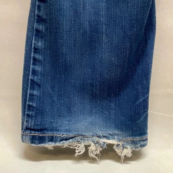 Vintage Lucky Brand Jeans Women's 4/27 Meggie Grace Low Rise Boot Y2K Button Fly - Picture 6 of 16